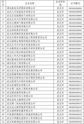 湖北省高新技術企業概覽與區域發展啟示